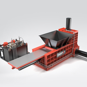 Enfardadeira de metal de compressão tripla
