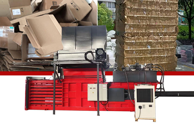 ENERPAT Enfardadeira horizontal de papelão para venda