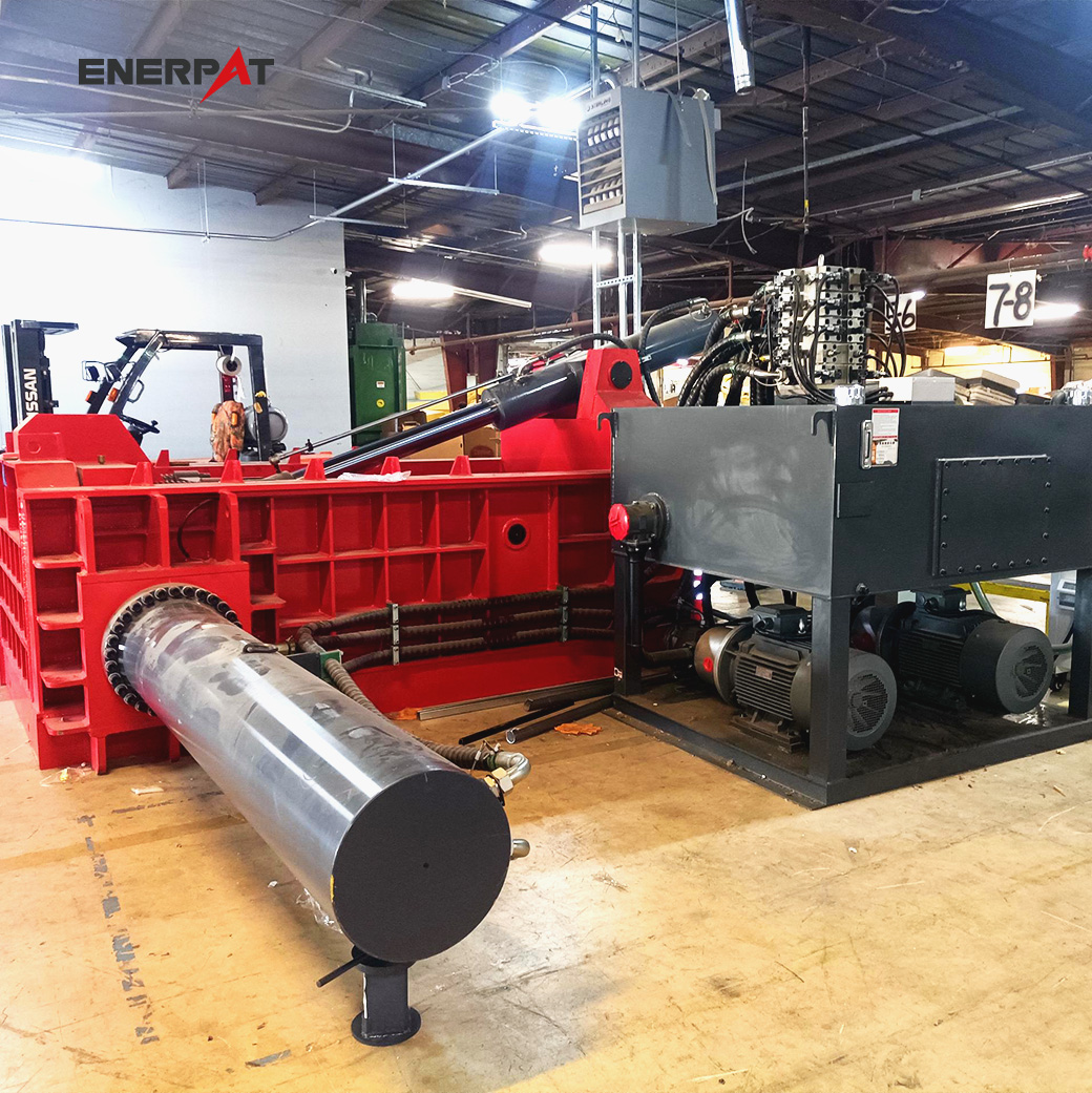  M&aacute;quina prensa enfardadeira de molas para colch&atilde;o AMB-L2014-250 instalada