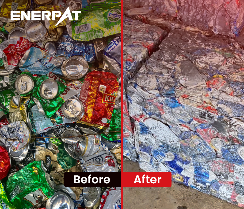 m&aacute;quina compactadora de lata