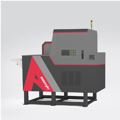 Compactador de cavacos de metal