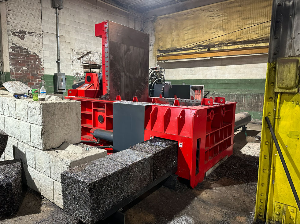 ENERPAT enfardadeira de reciclagem de metal