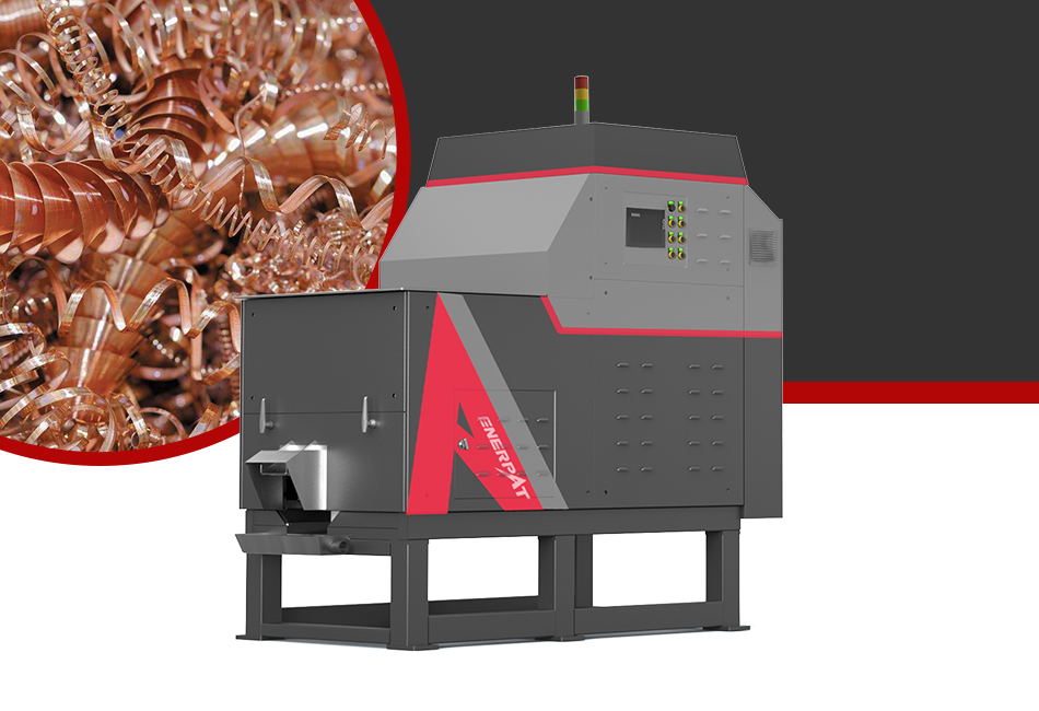 Máquina briquetadeira de sucata de metal BM-1090 para cobre