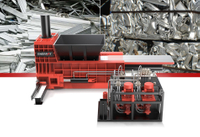 ENERPAT Enfardadeira de extrusão de compactador de sucata para extrusões de alumínio