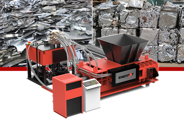 ENERPAT Máquina enfardadeira de sucata perfuradora de aço enfardadeira de sucata