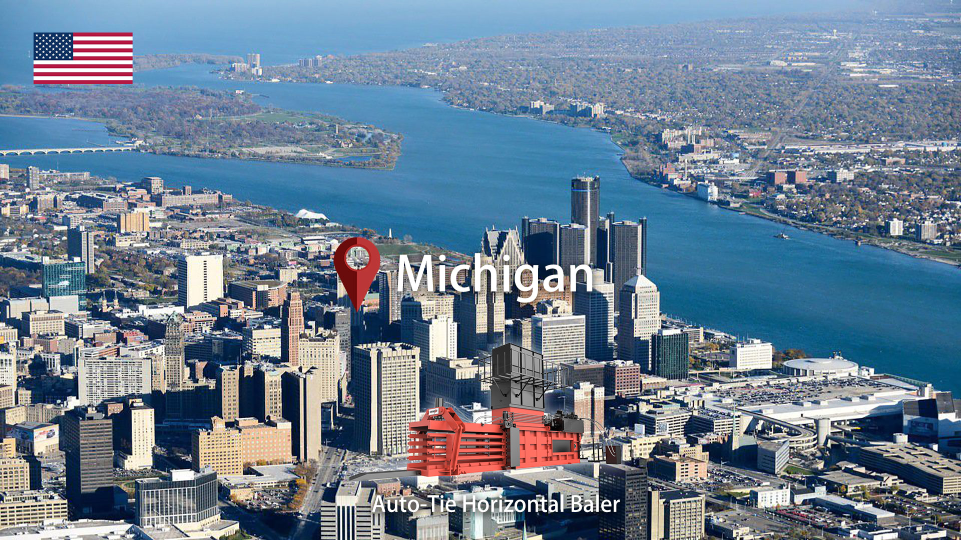 Por que a indústria de reciclagem de Michigan depende da enfardadeira de caixas de papelão Auto Tie