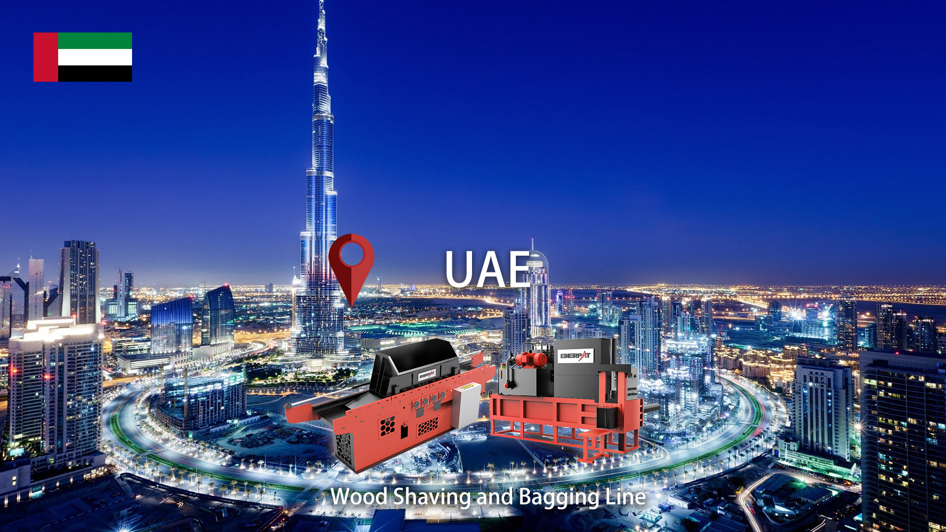 Emirados Árabes Unidos: ENERPAT Instalação de linha de barbear e ensacamento de roupas de cama para animais