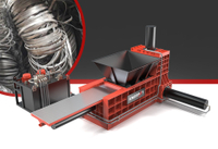 Prensa enfardadeira de sucata de ferro