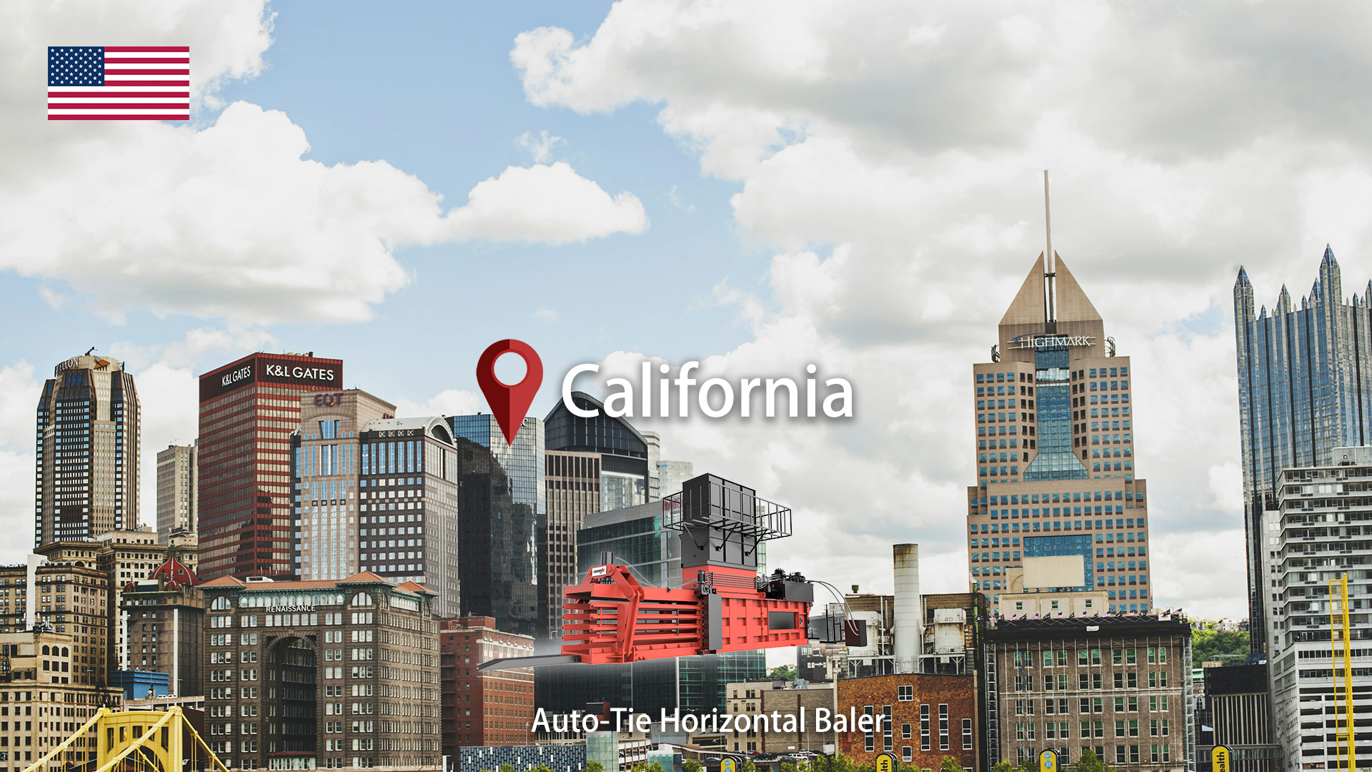 Por que a indústria de reciclagem da Pensilvânia depende da prensa de papelão