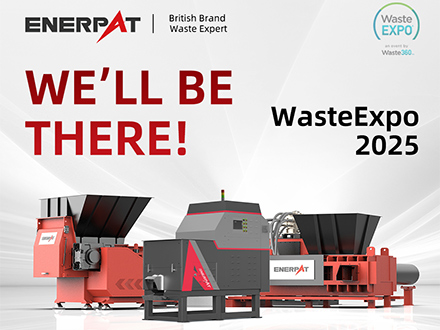 ENERPAT apresenta soluções de reciclagem de metal na US Waste Expo 2025!