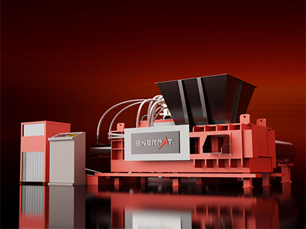 Recicladora de metal polonês transforma operações com a máquina avançada de prensagem de sucata de metal da ENERPAT