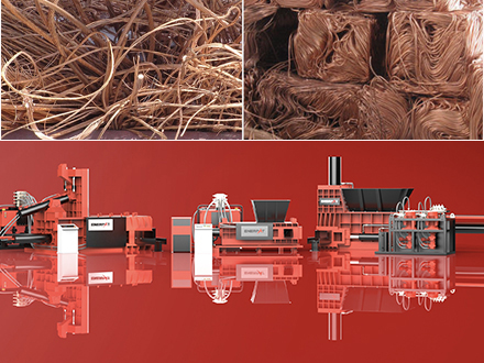 Como escolher a enfardadeira certa para sucata de cobre?