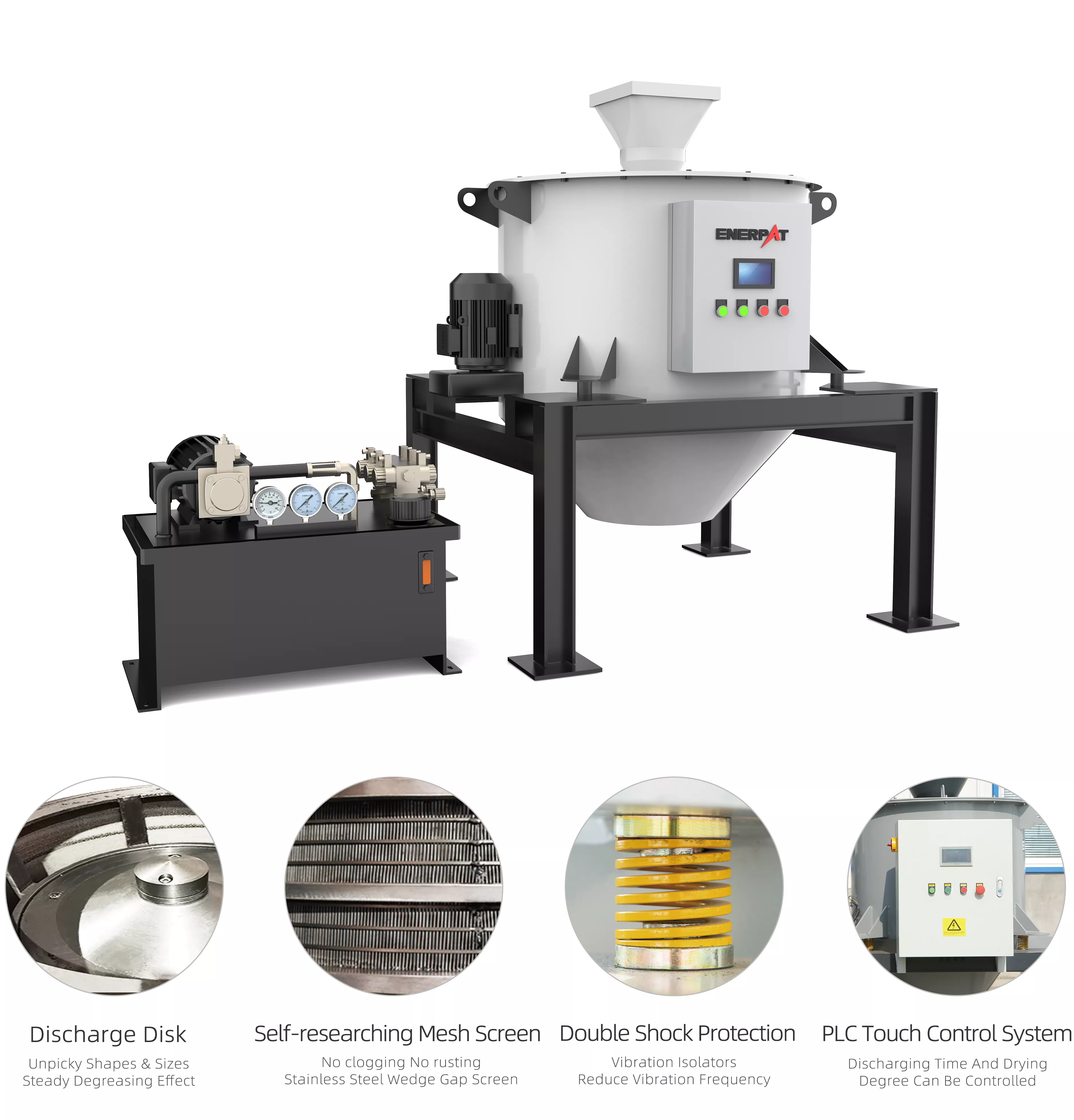 ENERPAT Centr&iacute;fuga de cavacos de metal