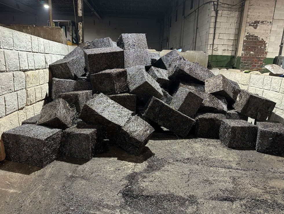 Prensa enfardadeira hidr&aacute;ulica